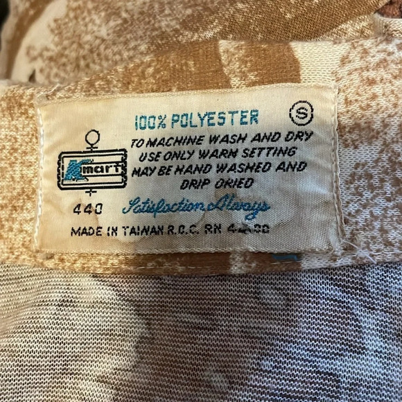 Kmart men’s vintage long sleeve button down shirt size small - Picture 7 of 7